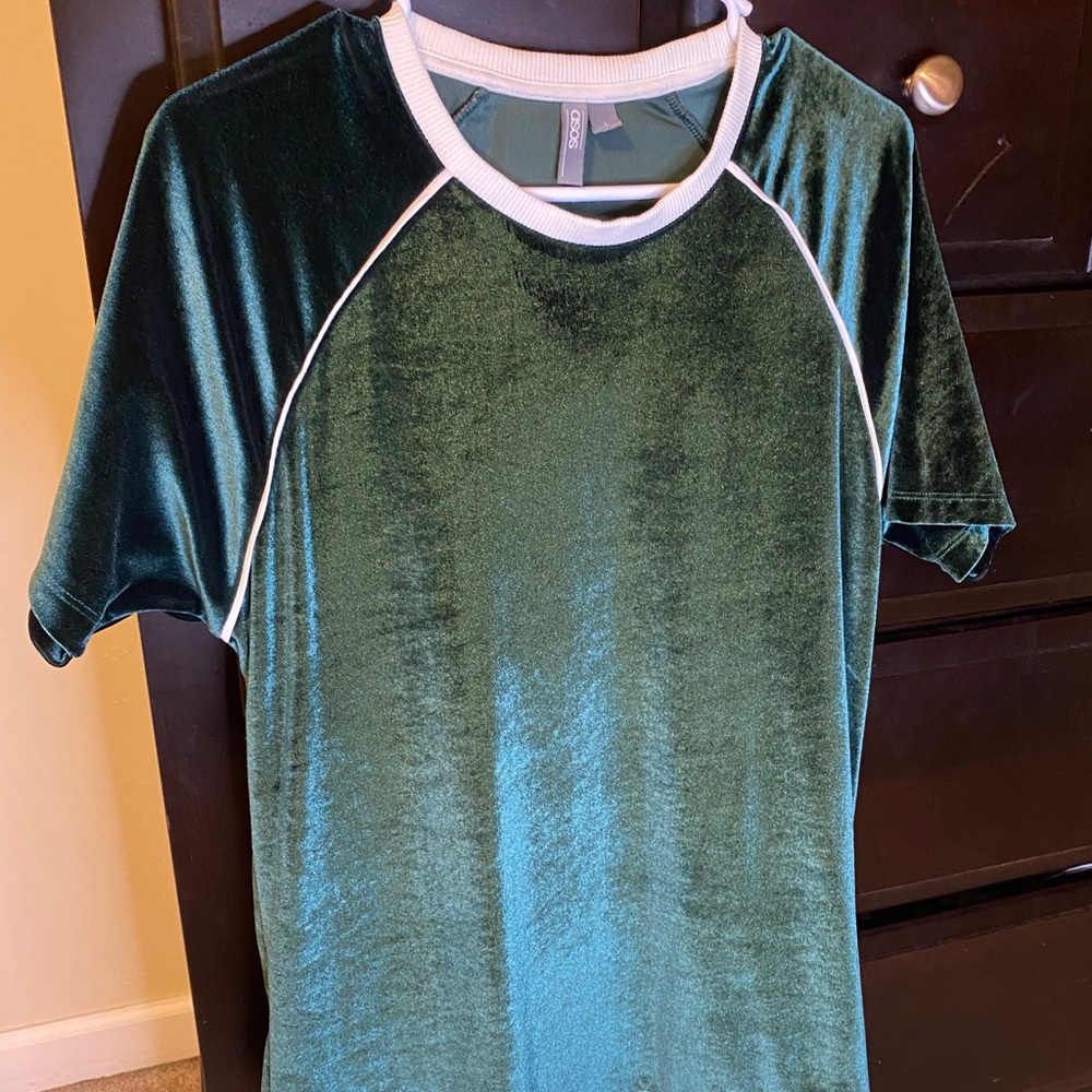ASOS VELVET SHIRT